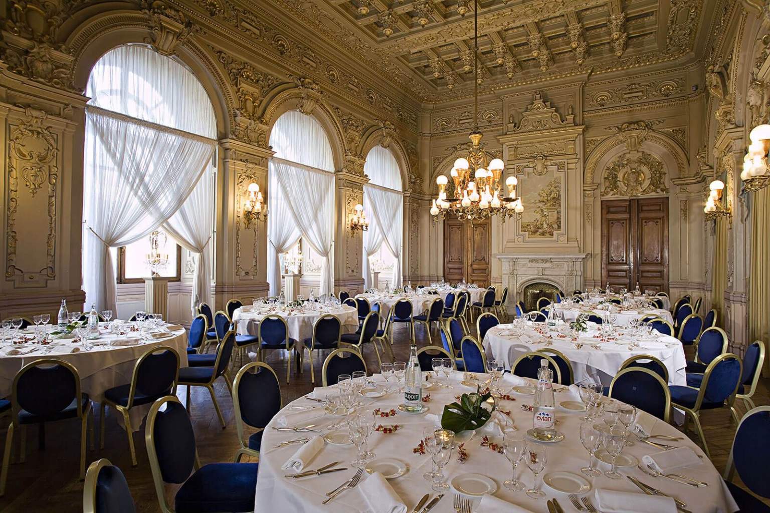 Salon Prestigieux pour Banquet Hôtel Westminster Nice